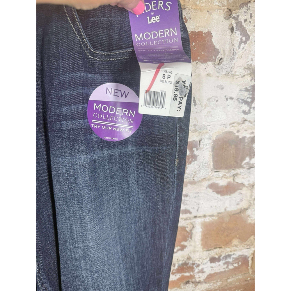 Lee Jeans Womens 8 P Denim Classic Fit Modern Series Curvy Bootleg - Picture 4 of 5